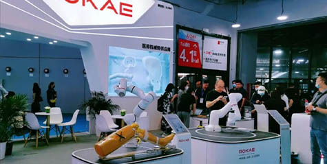 Luoshi's new generation medical robotic arm appears at Shanghai CMEF, discussing a new future of intelligent healthcare together
